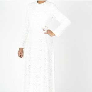 Kabayare white lace Giovanni dress